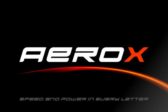 Aerox: Mastering the Font of Futuristic Motion