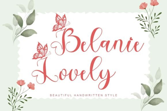 Belanie Lovely: Adding a Delicate, Decorative Touch to Your Designs