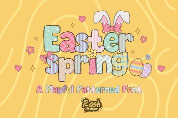Bring Easter Magic to Life with the Easter Spring Color Font