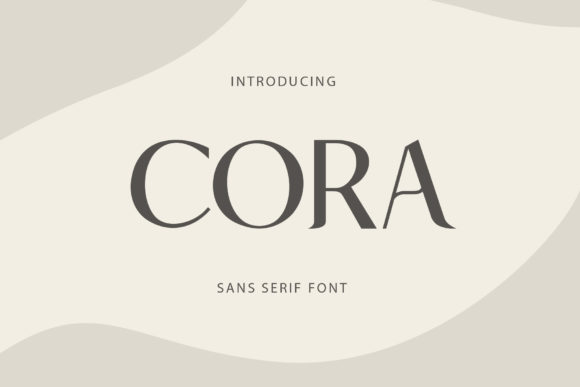 Discover Cora: The Elegant Serif Font Redefining Modern Design
