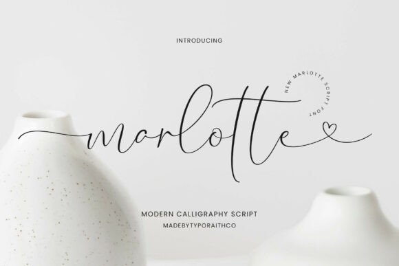 Discovering Marlotte: The Elegance of Modern Calligraphy in Design