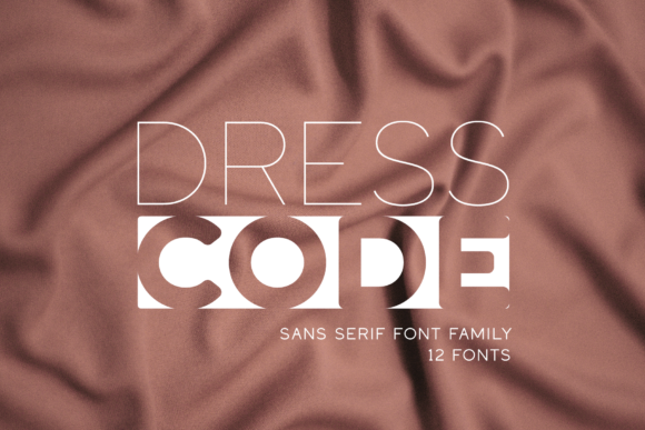 Dress Code Font: A Modern Sans-Serif for Every Project