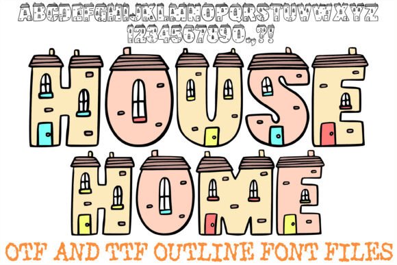 The Art of Architectural Typography: Bringing Warmth to Design with the House Home Font