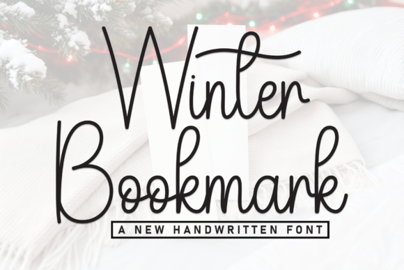 Winter Bookmark: Elevating Your Design with Whimsical Elegance